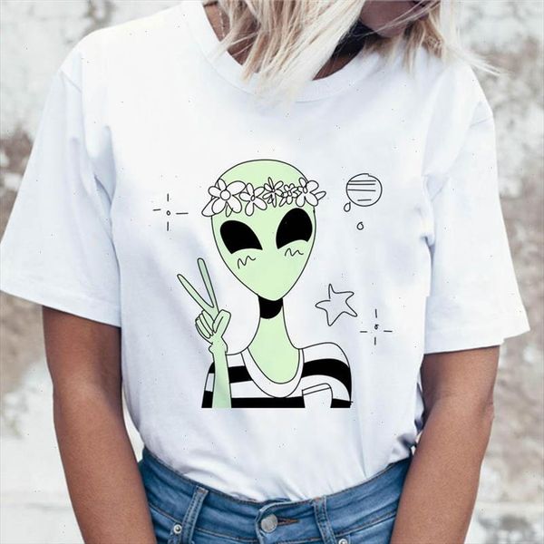 t shirt harajuku women female tshirt clothing tees for funny graphic ulzzang t shirt korean drop shipping, White