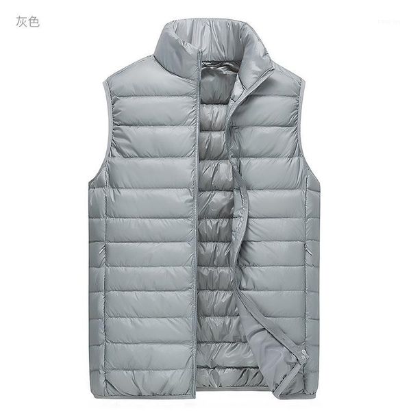 2019 new arrival men sleeveless jacket winter ultralight white duck down vest male slim vest brand mens windproof warm waistcoat1, Black;white
2019 new arrival men sleeveless jacket winter ultralight white duck down vest male slim vest brand mens windproof warm waistcoat1, Black;white