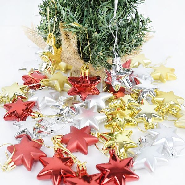 12pcs gold silver red christmas decoration star hanging pendant ornaments ball xmas tree decor new year 2021 gift party supplies
12pcs gold silver red christmas decoration star hanging pendant ornaments ball xmas tree decor new year 2021 gift party supplies