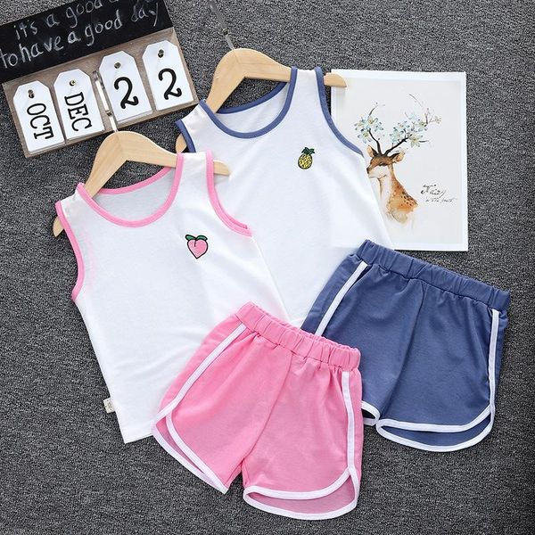 summer dress new children's ice vest set men's and girls' cotton and hemp shorts leisure sports sleeveless two sets, White
summer dress new children's ice vest set men's and girls' cotton and hemp shorts leisure sports sleeveless two sets, White
