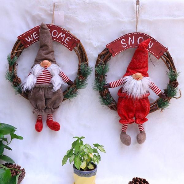 christmas decorations doll wreath rattan ring 1pc santa claus xmas tree pendant hanging ornament party wall f931
christmas decorations doll wreath rattan ring 1pc santa claus xmas tree pendant hanging ornament party wall f931