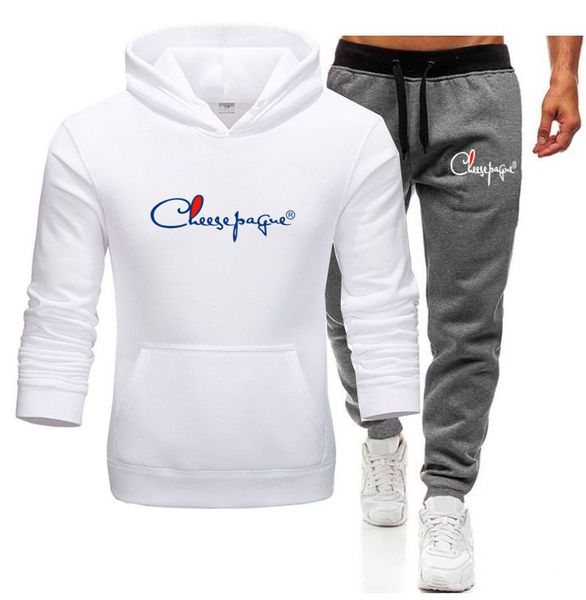 new 2 pieces sets tracksuit brand print men hooded sweatshirt pants pullover hoodie sportwear suit casual sports men clothes, Gray
new 2 pieces sets tracksuit brand print men hooded sweatshirt pants pullover hoodie sportwear suit casual sports men clothes, Gray