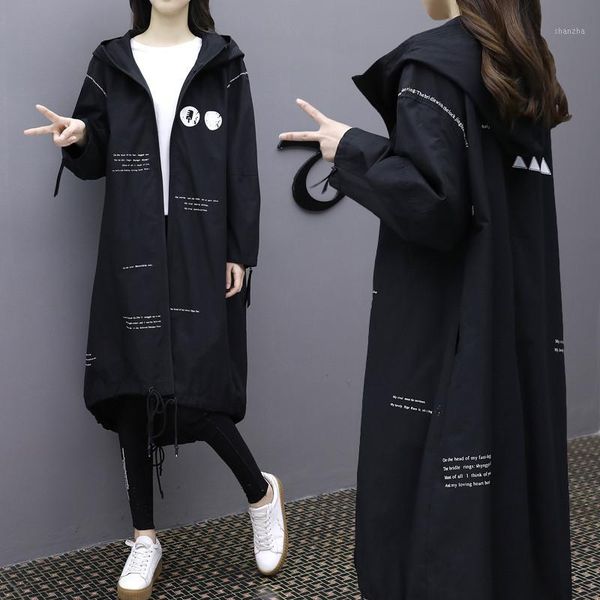2020 spring autumn new korean loose slim windbreaker women's mid-length large size hooded long trench coats female black g1601, Tan;black
2020 spring autumn new korean loose slim windbreaker women's mid-length large size hooded long trench coats female black g1601, Tan;black