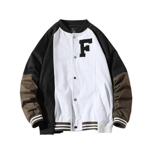 2020 men's contrasting color hooded jacket loose windbreaker jacket fashion casual single-breasted coat plus size m-5xl 2 color1, Black;brown
2020 men's contrasting color hooded jacket loose windbreaker jacket fashion casual single-breasted coat plus size m-5xl 2 color1, Black;brown