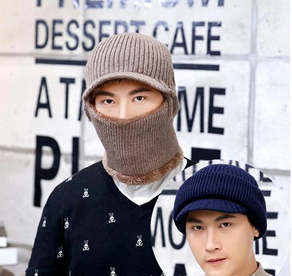 beanies autumn winter windproof knitted hat male outdoor thickening riding mask collar scarf women men curved brim beanie
beanies autumn winter windproof knitted hat male outdoor thickening riding mask collar scarf women men curved brim beanie