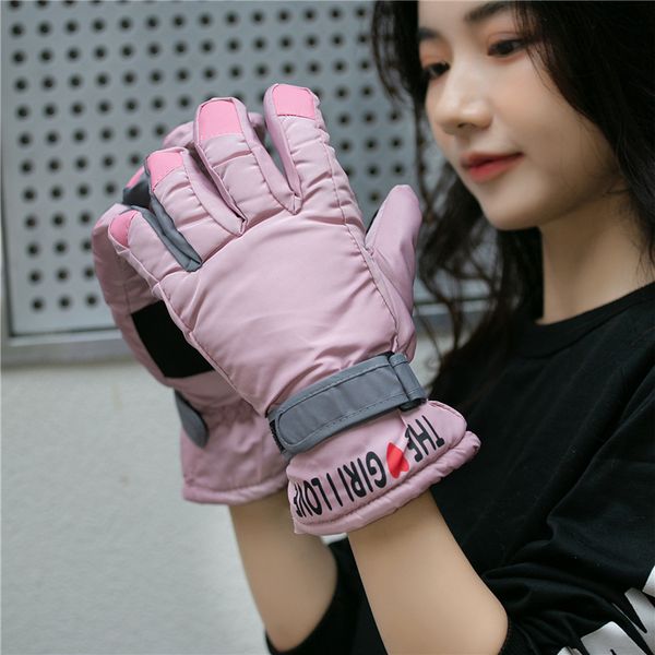 ski gloves in women' lovely, plush, warm, waterproof, cold proof, autumn and winter men' motorcycle riding, Blue;gray
ski gloves in women' lovely, plush, warm, waterproof, cold proof, autumn and winter men' motorcycle riding, Blue;gray