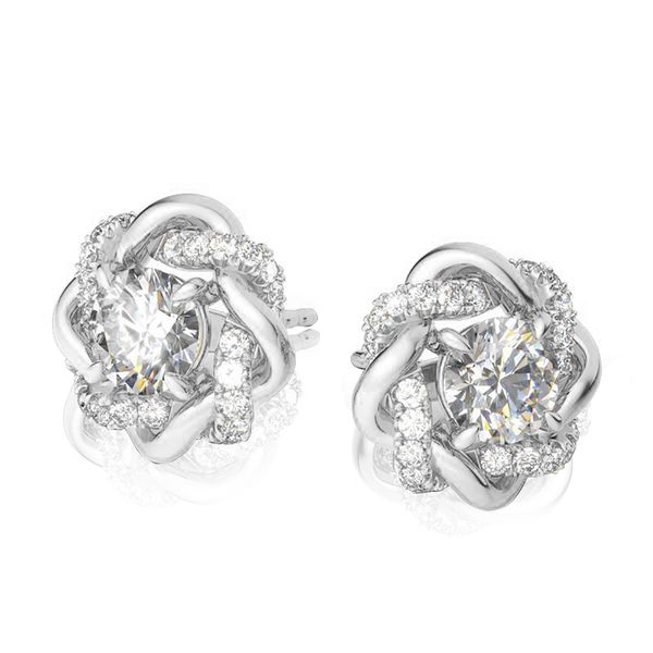 585 white gold 1 carat d color moissanite stud earrings for women solid 925 sterling silver gemstone fine jewelry for engagement, Black
585 white gold 1 carat d color moissanite stud earrings for women solid 925 sterling silver gemstone fine jewelry for engagement, Black