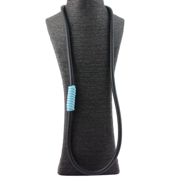 Light Casual Necklace Rubber Wrist Jewelry Women Claim Kolye Vintage Soft Foam Office Lady Casual Necklace Gifts, Silver
Light Casual Necklace Rubber Wrist Jewelry Women Claim Kolye Vintage Soft Foam Office Lady Casual Necklace Gifts, Silver