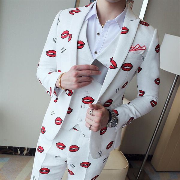 2020 floral men's luxury printing set fashion designer wedding dress tuxedo stage singing performance clothes qby2, White;black
2020 floral men's luxury printing set fashion designer wedding dress tuxedo stage singing performance clothes qby2, White;black