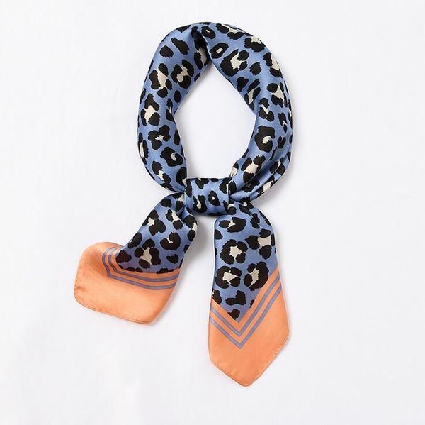 yishine 70x70 leopard prints silk scarf women scarf squares multifunctional head pattern print kerchief neck shawl, Blue;gray
yishine 70x70 leopard prints silk scarf women scarf squares multifunctional head pattern print kerchief neck shawl, Blue;gray