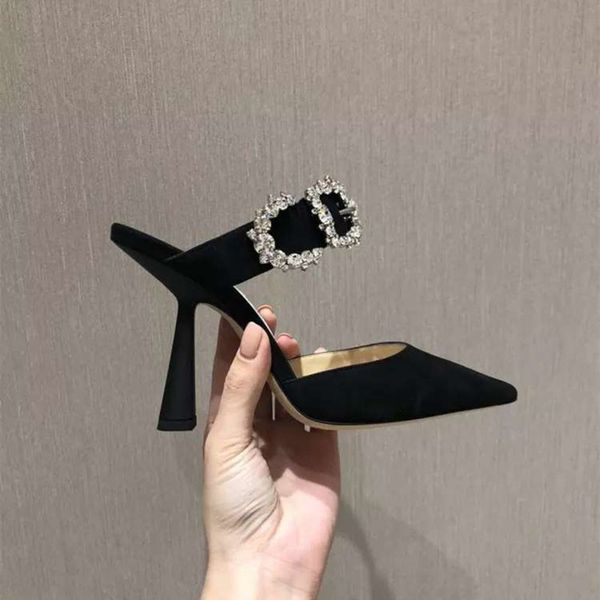 kmeioo summer rhinestone wedding shoes woman pointed toe high heels dress pumps mule sandals women mules glitter stiletto t200525, Black
kmeioo summer rhinestone wedding shoes woman pointed toe high heels dress pumps mule sandals women mules glitter stiletto t200525, Black