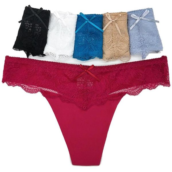 women's panties 6pcs/lot seamless + lace women underwear thong and g string brand quality woman t back tangas calcinhas bragas, Black;pink
women's panties 6pcs/lot seamless + lace women underwear thong and g string brand quality woman t back tangas calcinhas bragas, Black;pink