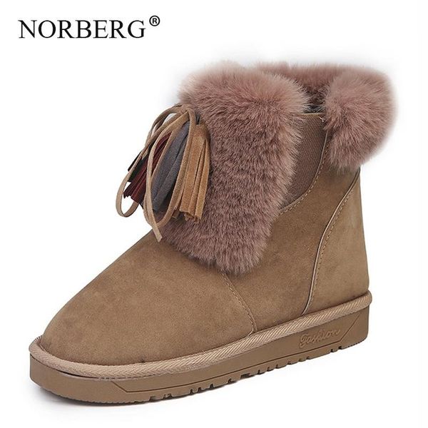 norberg new woman winter snow boots fashion suede leather women winter warm plush women boots waterproof ankle flat shoe, Black
norberg new woman winter snow boots fashion suede leather women winter warm plush women boots waterproof ankle flat shoe, Black