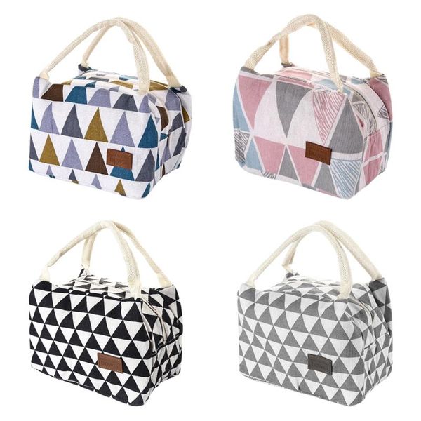 new waterproof portable triangle design lunch bag thermal insulated bento case tote cooler dinner storage container handbag
new waterproof portable triangle design lunch bag thermal insulated bento case tote cooler dinner storage container handbag