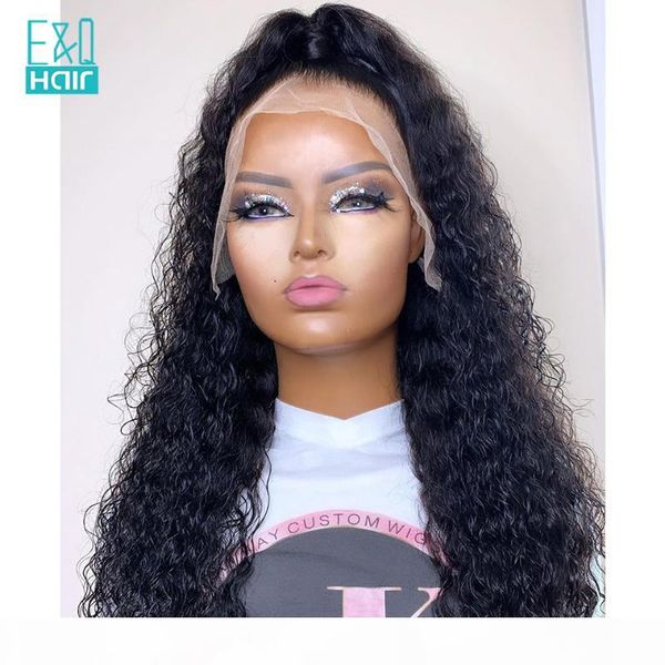deep curly lace front human hair wigs for women pre plucked brazilian remy middle part lace wig with baby hair 150 density, Black;brown
deep curly lace front human hair wigs for women pre plucked brazilian remy middle part lace wig with baby hair 150 density, Black;brown