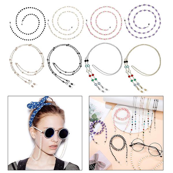 8pcs premium beaded eyeglasses chains strap holder eyewear holder mask chain around neck for women
8pcs premium beaded eyeglasses chains strap holder eyewear holder mask chain around neck for women