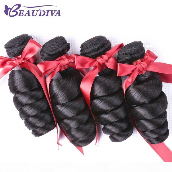 unprocessed virgin human hair extension grade 7a peruvian loose wave 4 bundles deals natural color no shedding&tangle hair bundles, Black
unprocessed virgin human hair extension grade 7a peruvian loose wave 4 bundles deals natural color no shedding&tangle hair bundles, Black