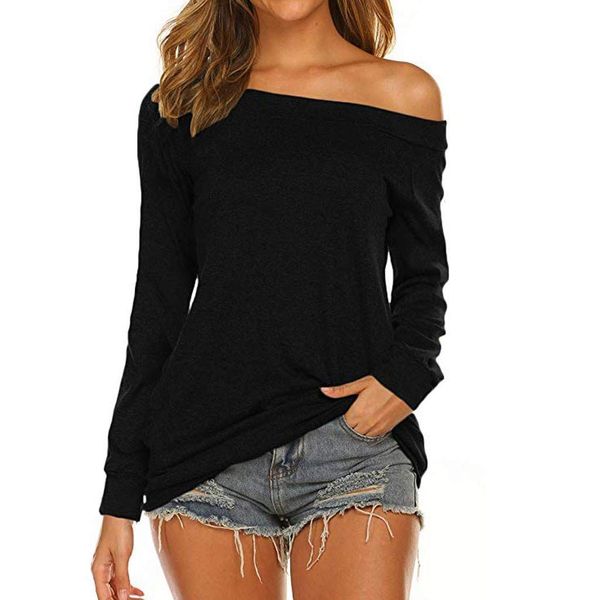 women's knitted jacket sweater off shoulder jumper korean style sweaters women pullover slash neck swetry pull femme, White;black
women's knitted jacket sweater off shoulder jumper korean style sweaters women pullover slash neck swetry pull femme, White;black