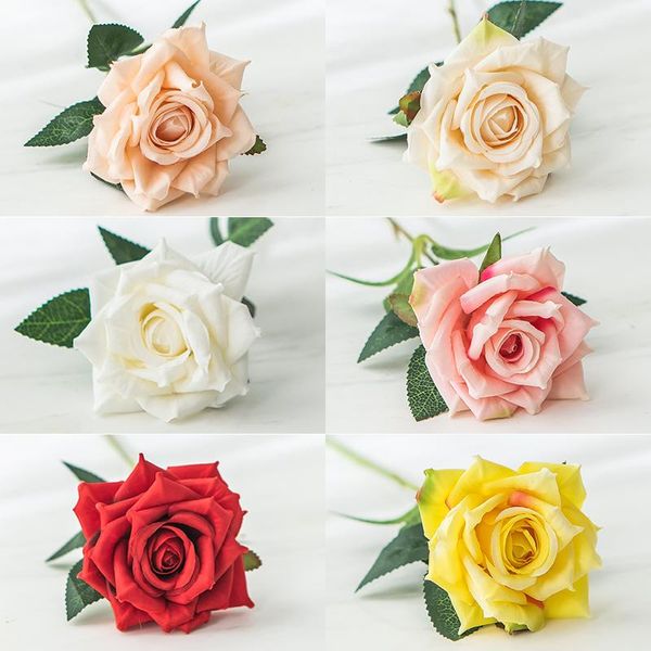 decorative flowers & wreaths silk real touch artificial rose gorgeous flower wedding fake for home party decor valentine's gift
decorative flowers & wreaths silk real touch artificial rose gorgeous flower wedding fake for home party decor valentine's gift