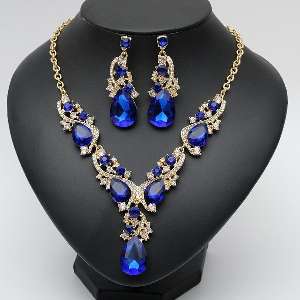 elegant austrian crystal statement necklace earrings indian bridal wedding costume accessories jewelry sets brides women's gifts 201222, Slivery;crystal
elegant austrian crystal statement necklace earrings indian bridal wedding costume accessories jewelry sets brides women's gifts 201222, Slivery;crystal