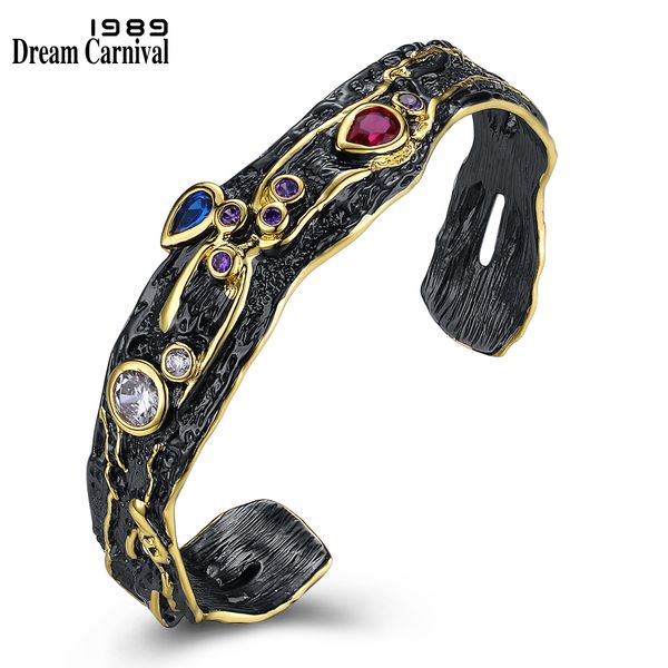 dreamcarnival 1989 wholesale drop ship neo gothic open end black gold muti color zircon bangle mulheres bayan bileklik ban01 y19051002
dreamcarnival 1989 wholesale drop ship neo gothic open end black gold muti color zircon bangle mulheres bayan bileklik ban01 y19051002