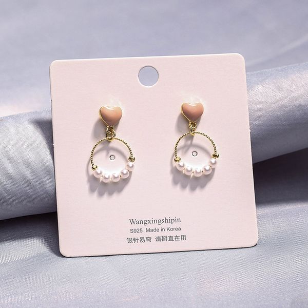 pearl heart-shaped s925 dripping silver love needle oil ring tassel east gate earrings
pearl heart-shaped s925 dripping silver love needle oil ring tassel east gate earrings