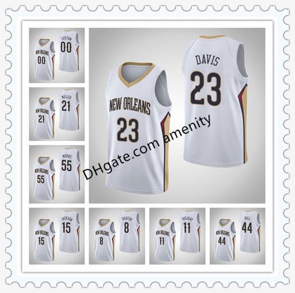 men custom new orleans pelicans holiday 23 davis 21 miller white jrue anthony darius basketball jerseys association jersey, Black
men custom new orleans pelicans holiday 23 davis 21 miller white jrue anthony darius basketball jerseys association jersey, Black