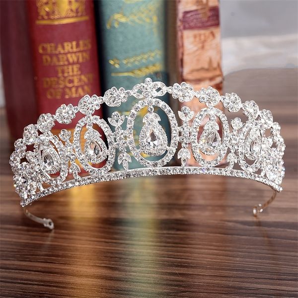 kmvexo fashion crystal wedding bridal tiara crown for women prom diadem hair ornaments wedding bride hair jewelry accessories y200424, Slivery;golden
kmvexo fashion crystal wedding bridal tiara crown for women prom diadem hair ornaments wedding bride hair jewelry accessories y200424, Slivery;golden