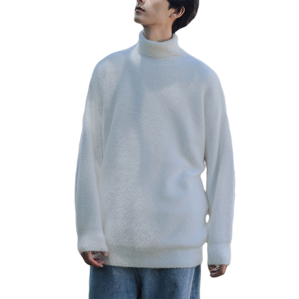 men's sweaters turtleneck mens casual solid color pullover men clothes cashmere, White;black
men's sweaters turtleneck mens casual solid color pullover men clothes cashmere, White;black