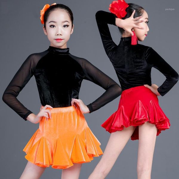 new girls latin dance dress children rumba samba salsa tango ballroom dance competition dresses kids practice velvet suit vo2381, Black;red
new girls latin dance dress children rumba samba salsa tango ballroom dance competition dresses kids practice velvet suit vo2381, Black;red