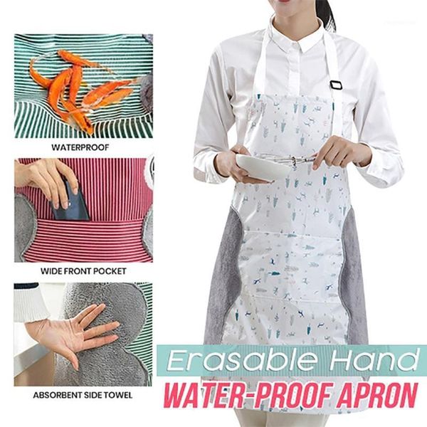 aprons kitchen waterproof and oil-proof apron with large waist pocket wipeable home tools cleaning accessories1
aprons kitchen waterproof and oil-proof apron with large waist pocket wipeable home tools cleaning accessories1