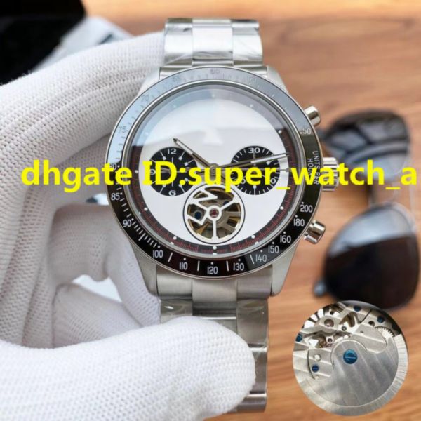 tourbillon watch montre de luxe automatic mechanical movement 316 fine steel watchcase with original buckle size 43mm*13mm, Slivery;brown
tourbillon watch montre de luxe automatic mechanical movement 316 fine steel watchcase with original buckle size 43mm*13mm, Slivery;brown