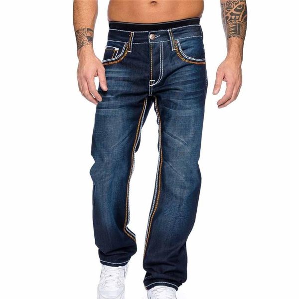 men's jeans 2021 autumn male stripe slim biker sweatpants outwears pants skinny trousers litthing casual, Blue
men's jeans 2021 autumn male stripe slim biker sweatpants outwears pants skinny trousers litthing casual, Blue