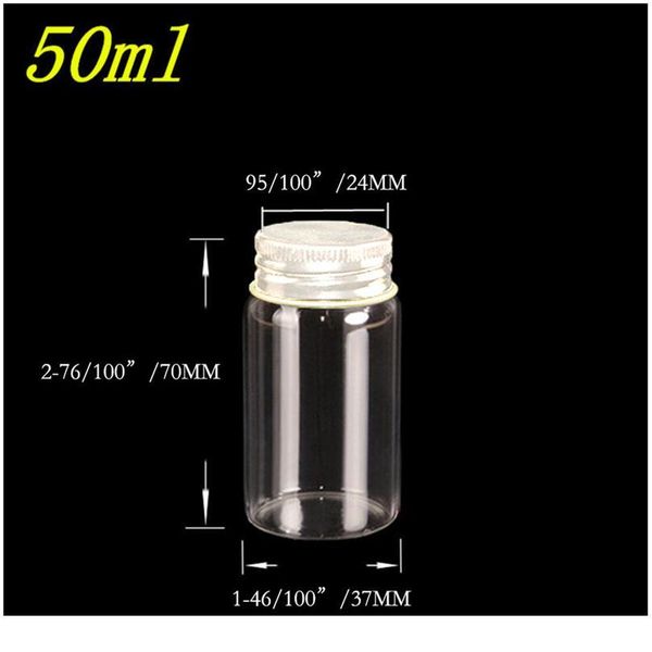 37*70*24mm 50ml glass bottles aluminium cap transparent clear liquid gift candy container empty wishing bottles ja bbyxpd
37*70*24mm 50ml glass bottles aluminium cap transparent clear liquid gift candy container empty wishing bottles ja bbyxpd