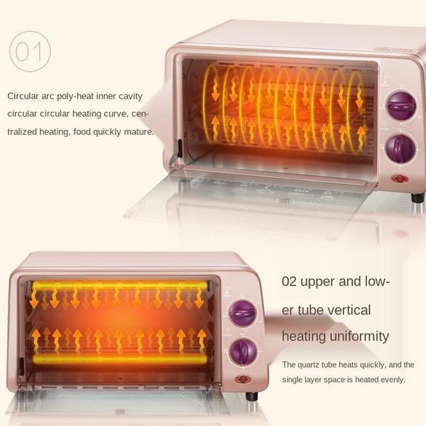 electric ovens 2electric oven 10lmultifunctional household, mini entry-level baking cake making machine toughened glass door 1-2persons1
electric ovens 2electric oven 10lmultifunctional household, mini entry-level baking cake making machine toughened glass door 1-2persons1