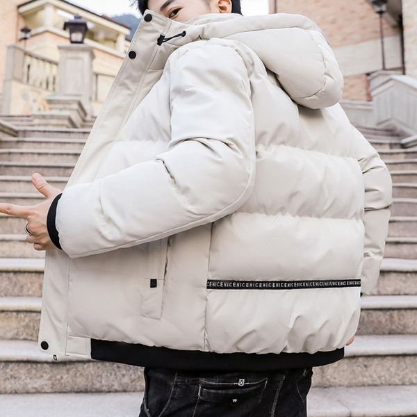 winter men's down slim fit fashion cotton et, Black 
winter men's down slim fit fashion cotton et, Black