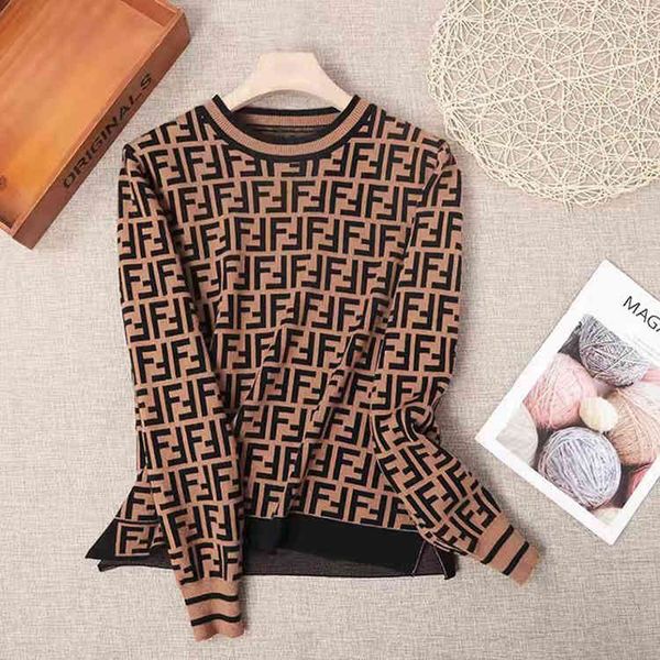 2022 factory wholesale new women's spring and autumn round neck sweater double letter pullover sweater women's bottoming shirt, White;black
2022 factory wholesale new women's spring and autumn round neck sweater double letter pullover sweater women's bottoming shirt, White;black