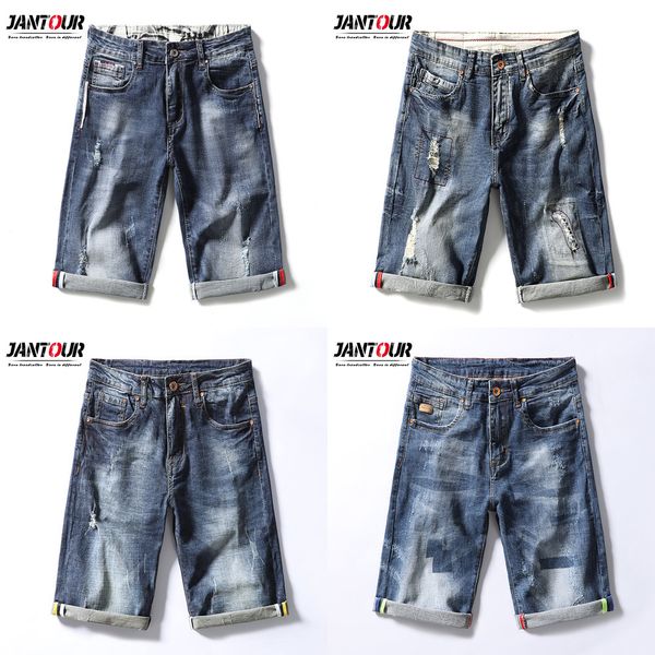 brand summer men's stretch short jeans fashion casual straight fit elastic denim shorts male brand clothes 28-40 q0105, Black;white
brand summer men's stretch short jeans fashion casual straight fit elastic denim shorts male brand clothes 28-40 q0105, Black;white
