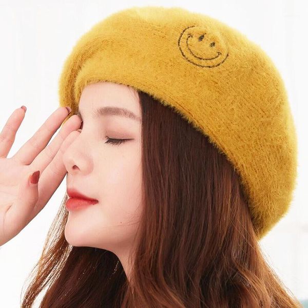guodong001 winter women casual wool beret cap soft comfortable woolen beret caps female thick warm french artist hats1, Blue;gray
guodong001 winter women casual wool beret cap soft comfortable woolen beret caps female thick warm french artist hats1, Blue;gray