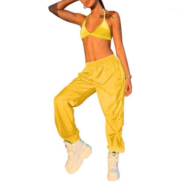 women's pants & capris 2021 women fluorescent elastic mid waist straight trousers casual sweatpants joggers wide leg trousers1, Black;white
women's pants & capris 2021 women fluorescent elastic mid waist straight trousers casual sweatpants joggers wide leg trousers1, Black;white