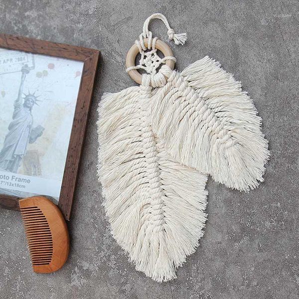 macrame wall hanging home decoration accessories feathered charm car hand-woven tapestry wall hanging boho decor1
macrame wall hanging home decoration accessories feathered charm car hand-woven tapestry wall hanging boho decor1