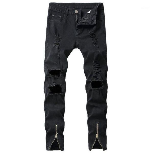 new hole ripped streetwear denim pants trousers fashion stretchs slim leg opening zipper jeans brand men black jeans1, Blue
new hole ripped streetwear denim pants trousers fashion stretchs slim leg opening zipper jeans brand men black jeans1, Blue