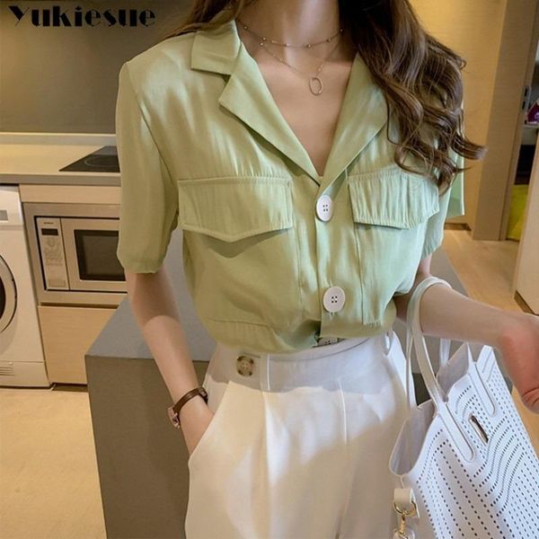harajuku womens shirt vintage elegant blouse women spring 2021 short sleeve female clothes loose bf shirt blouses and, White
harajuku womens shirt vintage elegant blouse women spring 2021 short sleeve female clothes loose bf shirt blouses and, White