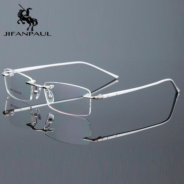 sunglasses jifanpaul optical clear lens glasses frame men's frameless computer eye protection blue light, White;black
sunglasses jifanpaul optical clear lens glasses frame men's frameless computer eye protection blue light, White;black