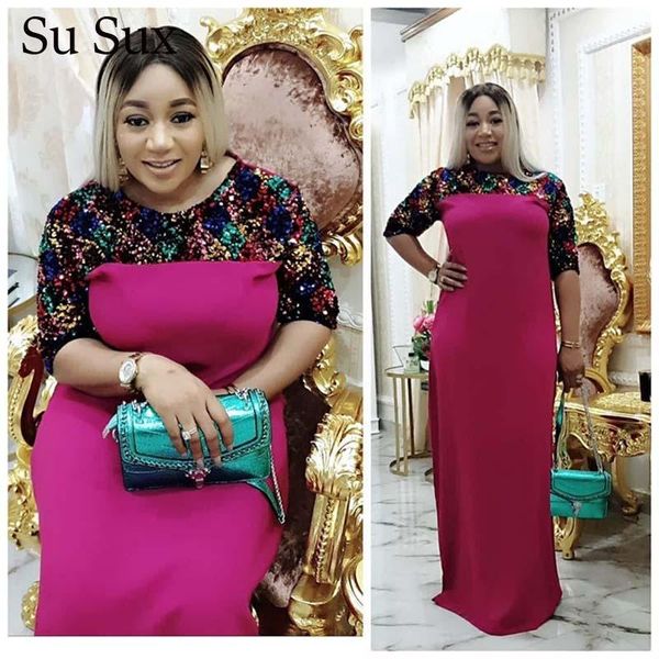 sequins long dress african clothes african dresses for women o-neck robe dress sequins patchwork maxi robe vestidos 20201, Red
sequins long dress african clothes african dresses for women o-neck robe dress sequins patchwork maxi robe vestidos 20201, Red