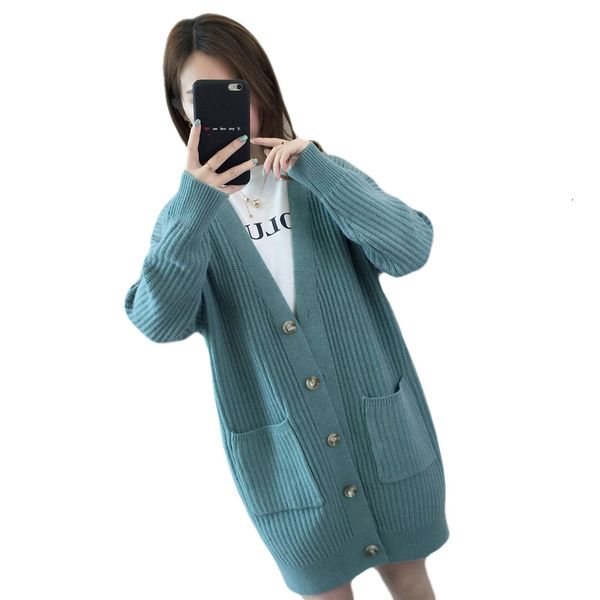 2021 new knitted cardigan women's sweater spring autumn v-neck single-breasted sweaterjacket korean long-sleeved ladies cardigans y441, White;black
2021 new knitted cardigan women's sweater spring autumn v-neck single-breasted sweaterjacket korean long-sleeved ladies cardigans y441, White;black