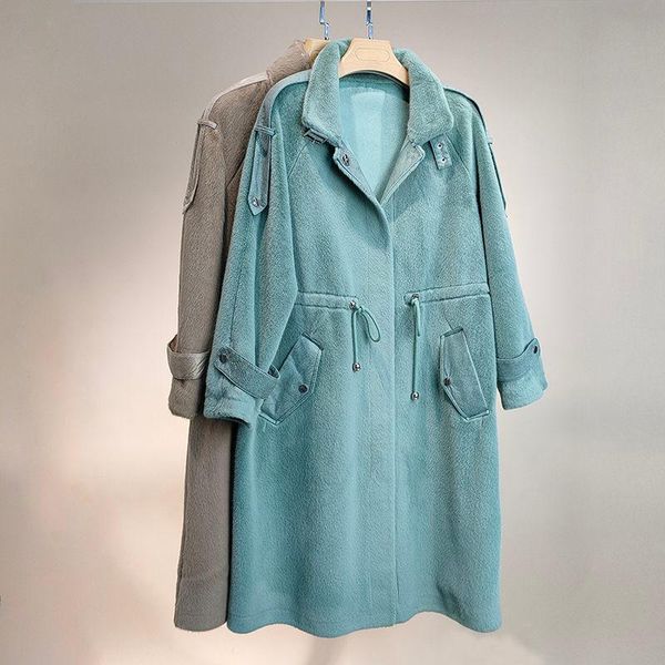 women's fur & faux herstory women winter long coats casual warm jacket female stand collar fashion natural overcoats outerwear, Black
women's fur & faux herstory women winter long coats casual warm jacket female stand collar fashion natural overcoats outerwear, Black