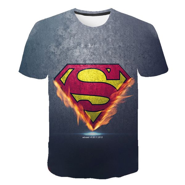 superman/batman/spider man/captain america /hulk/iron man 3d men 3d print shirts plus size humor oversized men clothing
