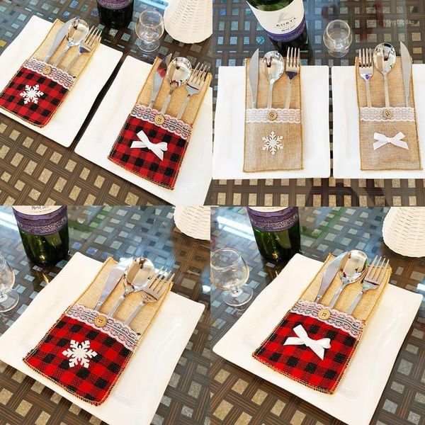 christmas decorations lattice tableware bags utensil holder pocket knife forks cutlery pouch packaging kitchem dinner table decor supplies1
christmas decorations lattice tableware bags utensil holder pocket knife forks cutlery pouch packaging kitchem dinner table decor supplies1