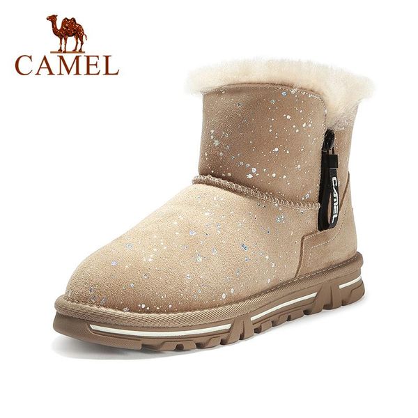 camel new winter snow boots women warm thick non-slip sole ankle boots rhinestones short plush ladies shoes female, Black
camel new winter snow boots women warm thick non-slip sole ankle boots rhinestones short plush ladies shoes female, Black